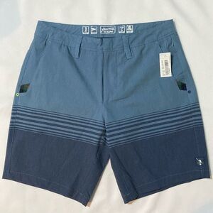 NWT William Murray Hybrid Shorts Blue Size 30